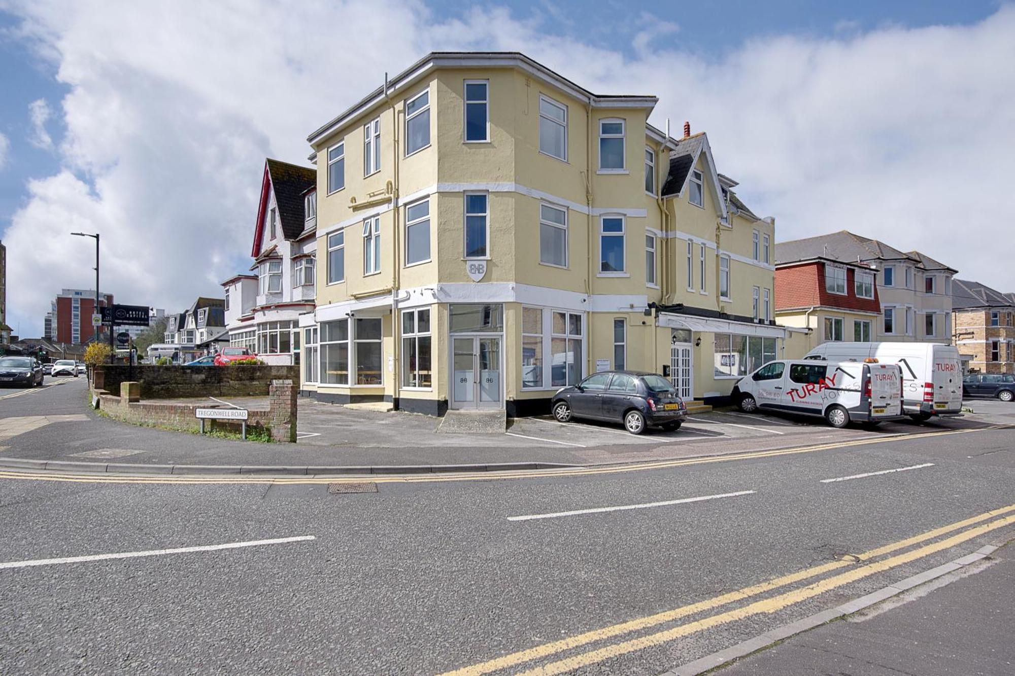 Azure Beach Hotel Bournemouth Eksteriør bilde